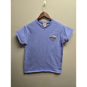 Vintage Wild West Shirt Co Eureka Montana Blue Graphic Tee Medium